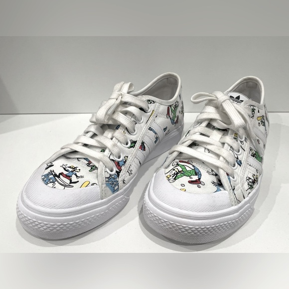 Adidas Nizza x Disney Sport Goofy Printed Men's sz 6US - Picture 3 of 6